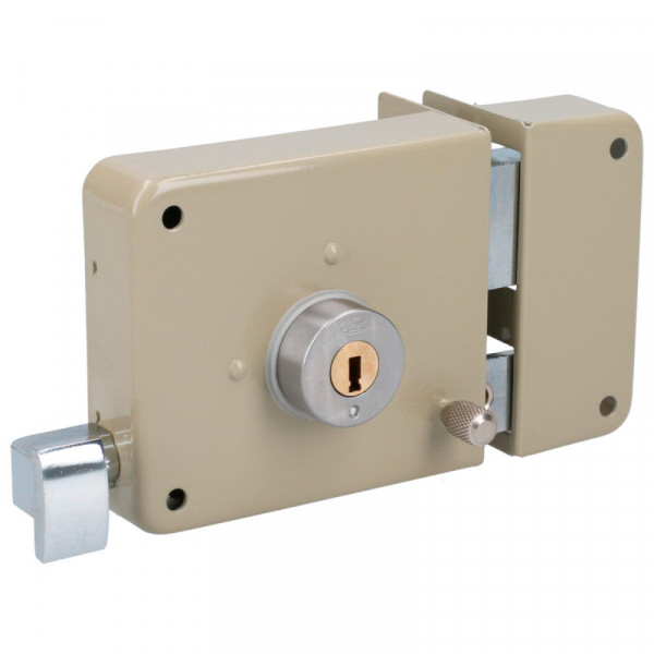 22CS LOCK Cerradura sobreponer llave puntos derecha en caja Lock | DIHERESA