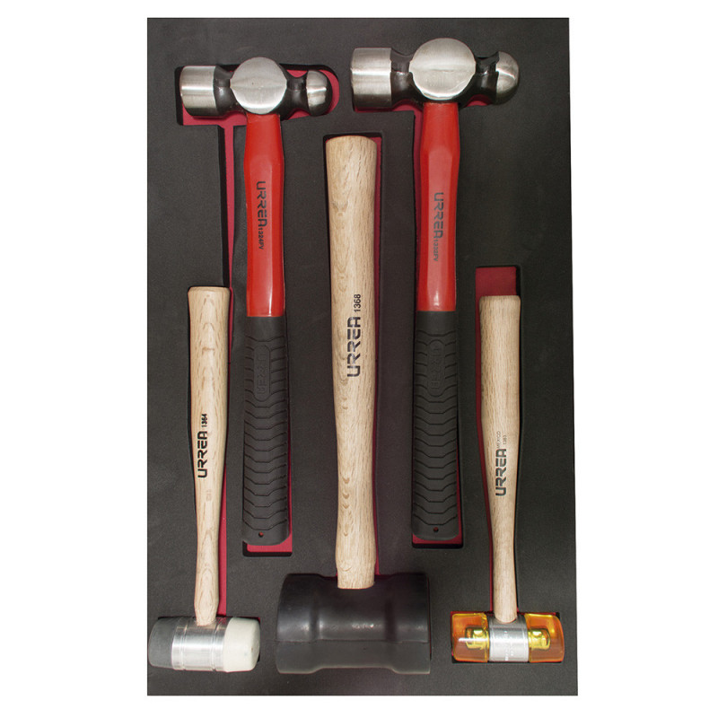 CH308 URREA Juego de 5 Martillos varios Urrea | DIHERESA CH308 URREA Juego de 5 Martillos varios Urrea | DIHERESA