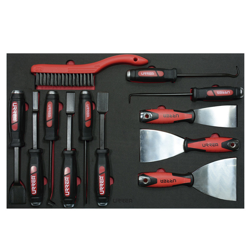 CH315 URREA Juego de herramienta para raspar 6 piezas Urrea | DIHERESA CH315 URREA Juego de herramienta para raspar 6 piezas Urrea | DIHERESA