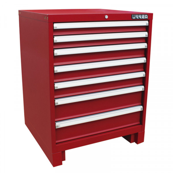X28F7 URREA Gabinete fijo uso extra pesado 7 gavetas 28" Urrea | DIHERESA