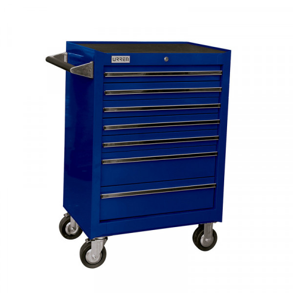 X27M7A URREA Gabinete uso extra pesado 7 gavetas 27" color azul Urrea | DIHERESA