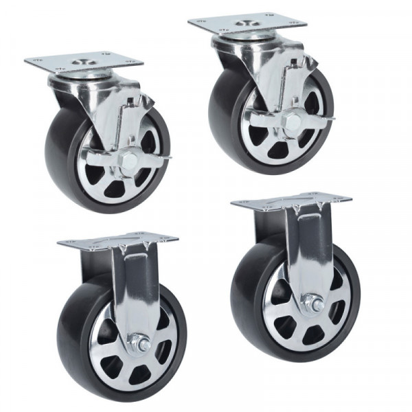 RGREF1 URREA Juego de ruedas 5" x 2" para gabinete serie X Urrea | DIHERESA