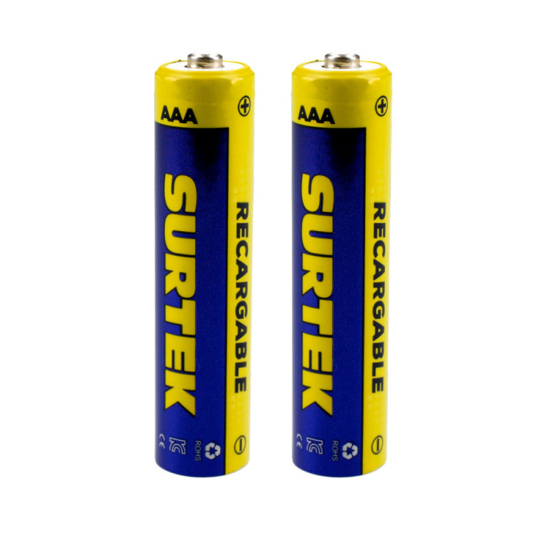 PR23A SURTEK Pila recargable Surtek AAA con 2 piezas Surtek | DIHERESA PR23A SURTEK Pila recargable Surtek AAA con 2 piezas Surtek | DIHERESA