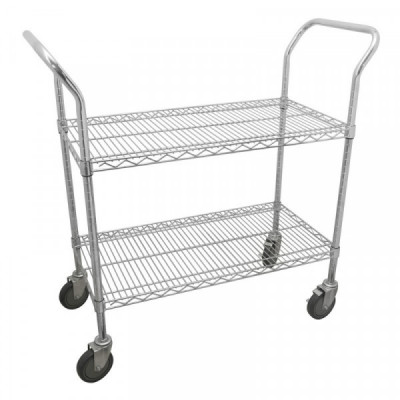 44186 URREA Carro utilitario de alambre 36x24" 2 niveles Urrea | DIHERESA