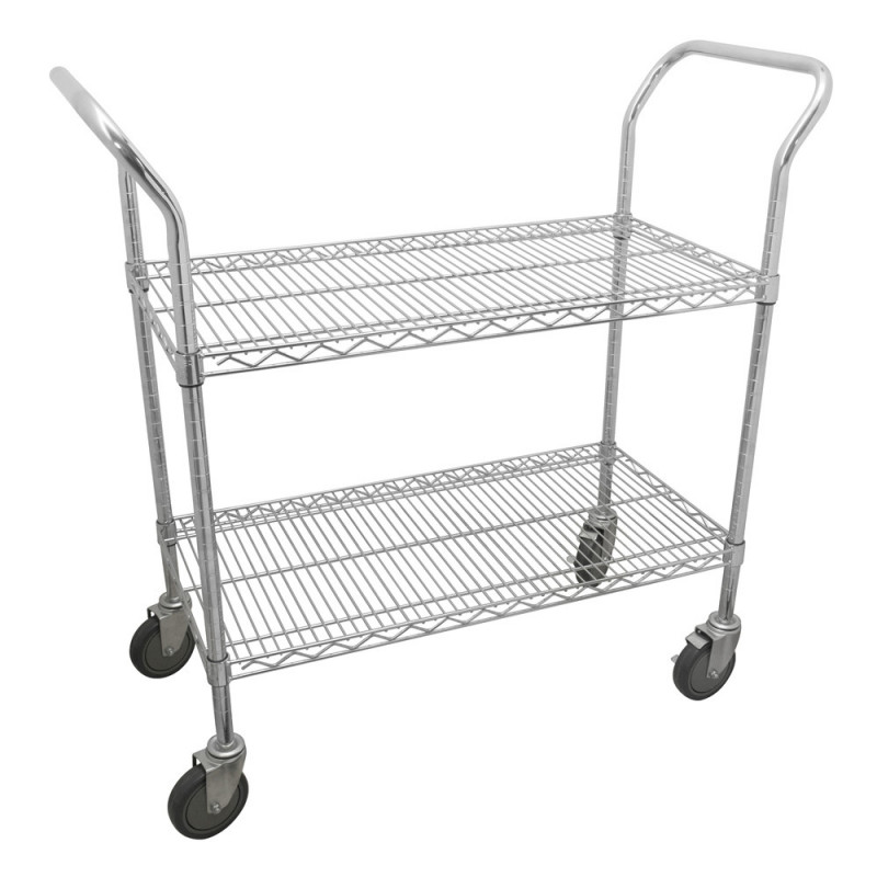 44186 URREA Carro utilitario de alambre 36x24" 2 niveles Urrea | DIHERESA 44186 URREA Carro utilitario de alambre 36x24" 2 niveles Urrea | DIHERESA