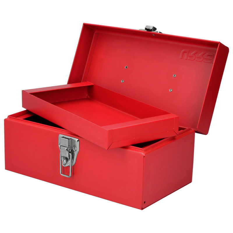 D1 URREA Caja portaherramientas metálica 30 x 16 x 14.5cm Urrea | DIHERESA D1 URREA Caja portaherramientas metálica 30 x 16 x 14.5cm Urrea | DIHERESA