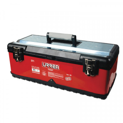 D71 URREA Caja portaherramientas metálica uso ligero 58 x 28 x 22cm Urrea | DIHERESA