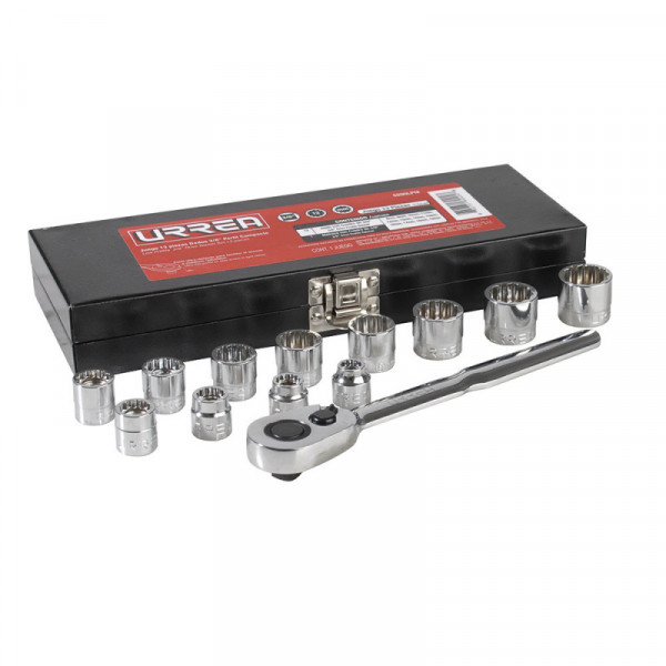 5200LP URREA Juego de dado 13pz 3/8" compcto std Urrea | DIHERESA