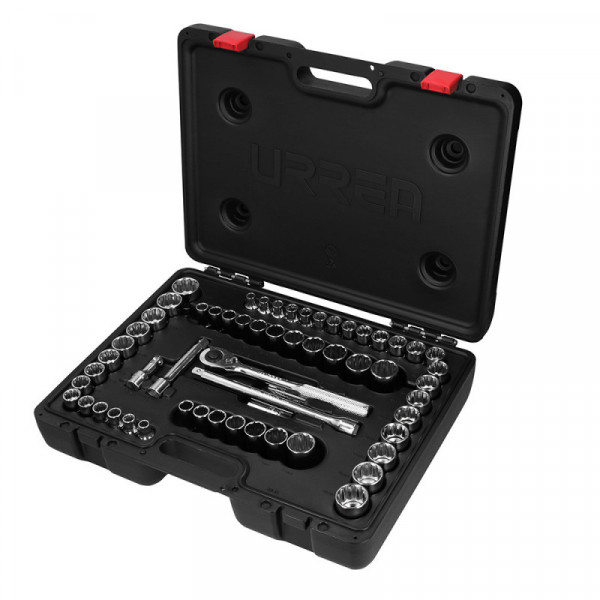 5400PD URREA Juego de 60 dados y accesorios combinados 1/2" Urrea | DIHERESA