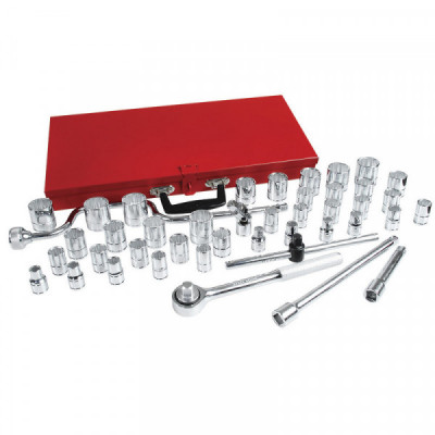 5400SM URREA Juego de 44 dados y accesorios combinado 1/2" Urrea | DIHERESA