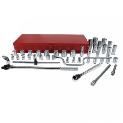 5400G URREA Juego de 43 dados y accesorios en pulgadas 1/2" Urrea | DIHERESA