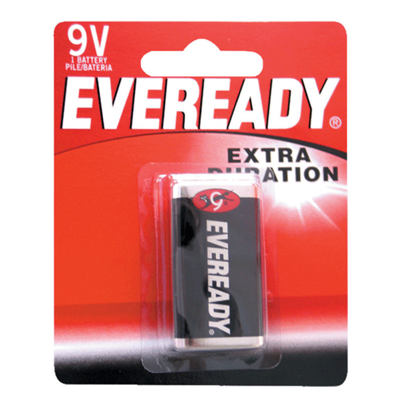 1222-1 SURTEK Pila Zinc-Carbón marca Eveready 9V con 1 pieza Surtek | DIHERESA 1222-1 SURTEK Pila Zinc-Carbón marca Eveready 9V con 1 pieza Surtek | DIHERESA