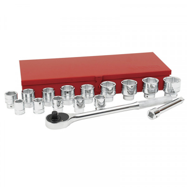 55100H URREA Juego de 17 dados y accesorios en pulgadas 3/4" Urrea | DIHERESA