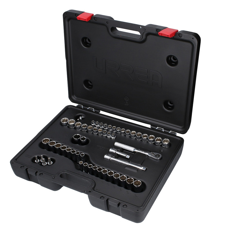 5200PA URREA Juego de 54 dados y accesorios combinados 3/8" Urrea | DIHERESA 5200PA URREA Juego de 54 dados y accesorios combinados 3/8" Urrea | DIHERESA