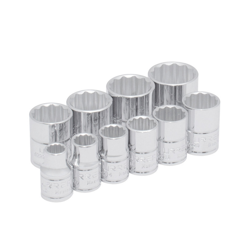 52118 URREA Juego de 10 dados en pulgadas 3/8" en riel Urrea | DIHERESA 52118 URREA Juego de 10 dados en pulgadas 3/8" en riel Urrea | DIHERESA