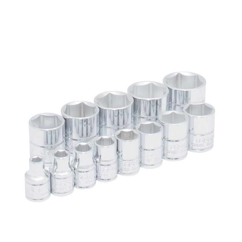 52126 URREA Juego de 13 dados en pulgadas 3/8" 6 puntas en riel Urrea | DIHERESA 52126 URREA Juego de 13 dados en pulgadas 3/8" 6 puntas en riel Urrea | DIHERESA