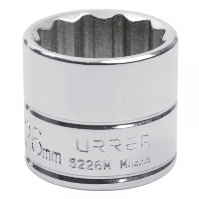 5226M URREA Dado 3/8" 12 puntas 26 mm Urrea | DIHERESA