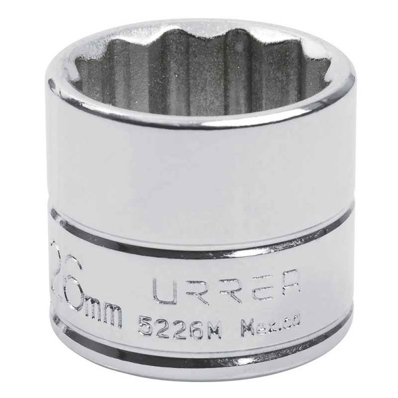 5226M URREA Dado 3/8" 12 puntas 26 mm Urrea | DIHERESA 5226M URREA Dado 3/8" 12 puntas 26 mm Urrea | DIHERESA