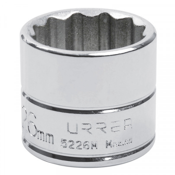 5226M URREA Dado 3/8" 12 puntas 26 mm Urrea | DIHERESA