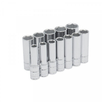 52205 URREA Juego de 12 dados largos métricos 3/8" 6 puntas Urrea | DIHERESA
