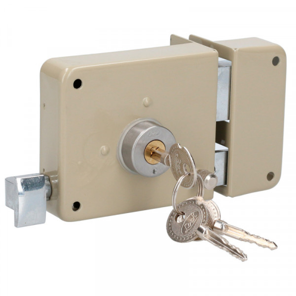 10CS LOCK Cerradura sobreponer instala fácil llave tetra derecha blíster Lock | DIHERESA