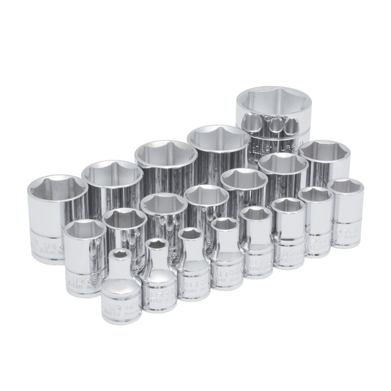 54109 URREA Juego de 20 dados en pulgadas 1/2" 6 puntas en riel Urrea | DIHERESA 54109 URREA Juego de 20 dados en pulgadas 1/2" 6 puntas en riel Urrea | DIHERESA