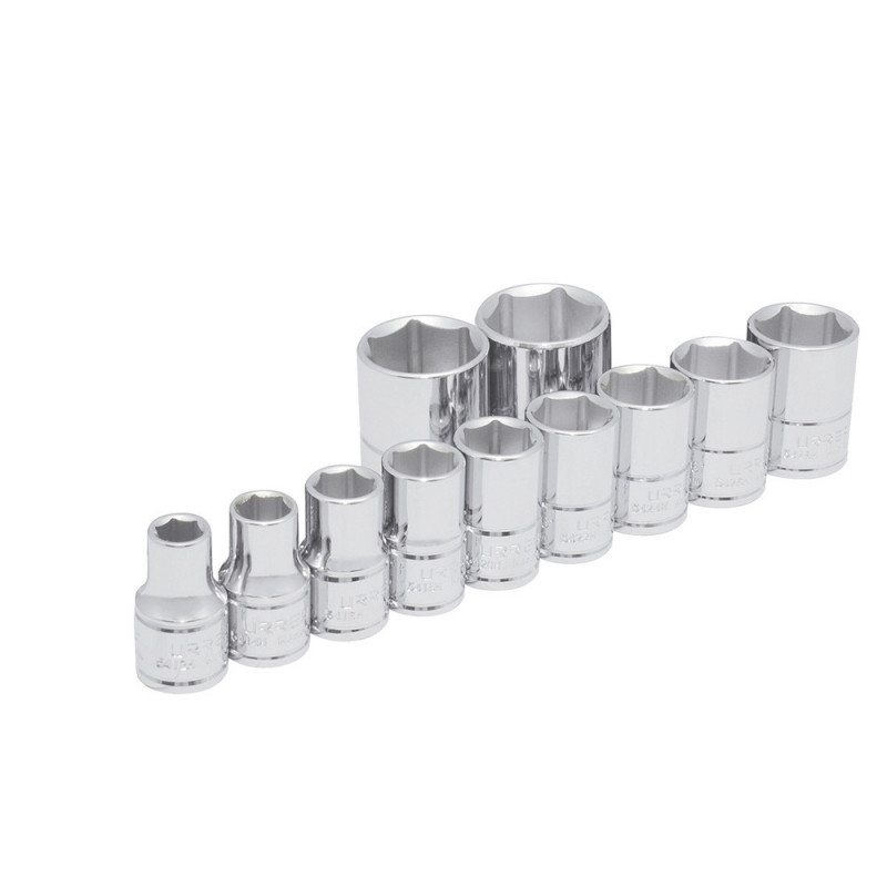 54115 URREA Juego de 11 dados en pulgadas 1/2" 6 puntas Urrea | DIHERESA 54115 URREA Juego de 11 dados en pulgadas 1/2" 6 puntas Urrea | DIHERESA