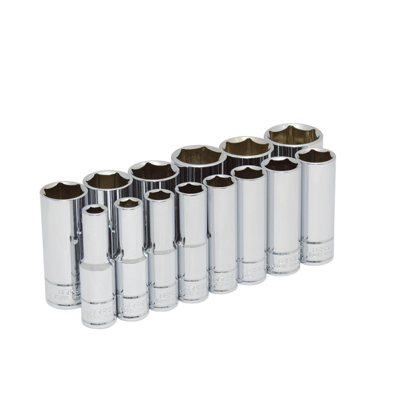 54103 URREA Juego de 14 dados largos en pulgadas 1/2" 6 puntas Urrea | DIHERESA 54103 URREA Juego de 14 dados largos en pulgadas 1/2" 6 puntas Urrea | DIHERESA