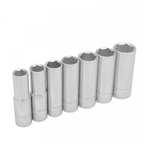 5300H URREA Juego de 7 dados largos en pulgadas 1/2" 6 puntas Urrea | DIHERESA