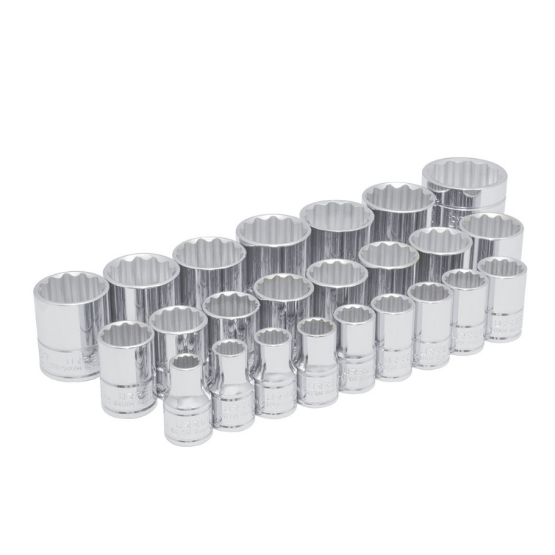 54211 URREA Juego de 24 dados métricos 1/2" Urrea | DIHERESA
