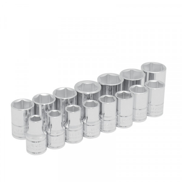 54205 URREA Juego de 15 dados métricos 1/2" 6 puntas Urrea | DIHERESA