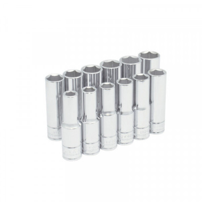 54204 URREA Juego de 12 dados largos métricos 1/2" 6 puntas Urrea | DIHERESA