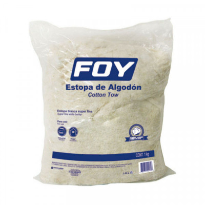 144182 FOY Estopa de algodón 1 kg