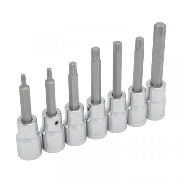 5439C URREA Juego de 7 dados punta Torx 1/2" Urrea | DIHERESA