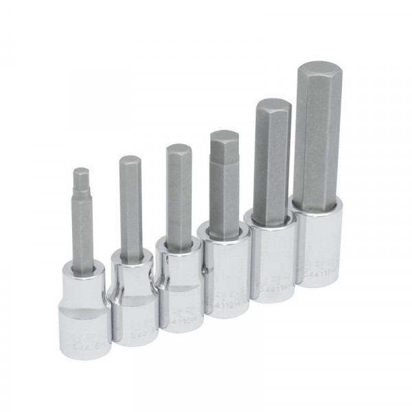 5441M6 URREA Juego de 6 dados punta hexagonal  métricos 1/2" Urrea | DIHERESA