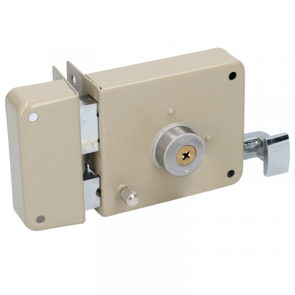 13CS LOCK Cerradura sobreponer instala fácil llave tetra izquierda Lock | DIHERESA