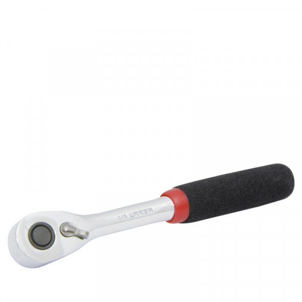 4749H URREA Matraca 1/4" reversible rubber grip Urrea | DIHERESA