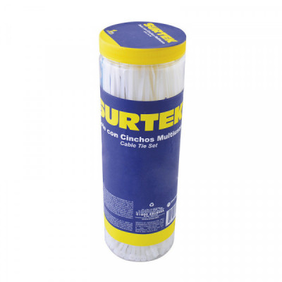 114224 SURTEK Bote de 800 cinchos plásticos Surtek | DIHERESA