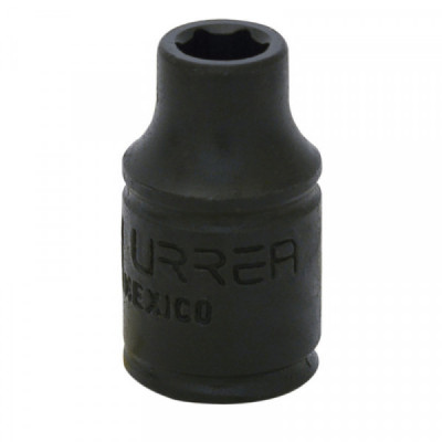 6908M URREA Dado de impacto 1/4" 6 puntas 8 mm Urrea | DIHERESA