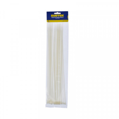 114214 SURTEK Cincho plástico 368 x 4.6mm 25 piezas blanco Surtek | DIHERESA