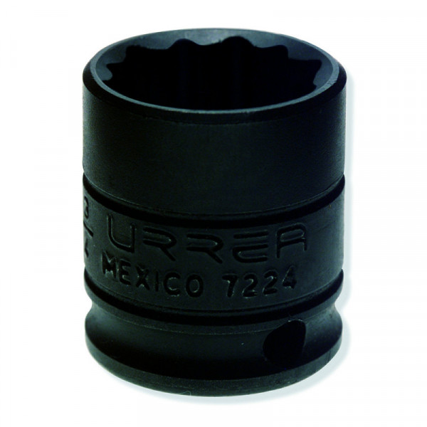 7224 URREA Dado de impacto 3/8" 12 puntas 3/4" Urrea | DIHERESA