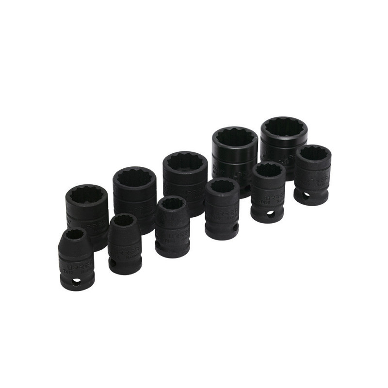 74101 URREA Juego de 11 dados de impacto en pulgadas 1/2" Urrea | DIHERESA 74101 URREA Juego de 11 dados de impacto en pulgadas 1/2" Urrea | DIHERESA