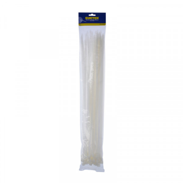 114231 SURTEK Cincho plástico 550 x 8.8mm blanco (50 piezas) Surtek | DIHERESA