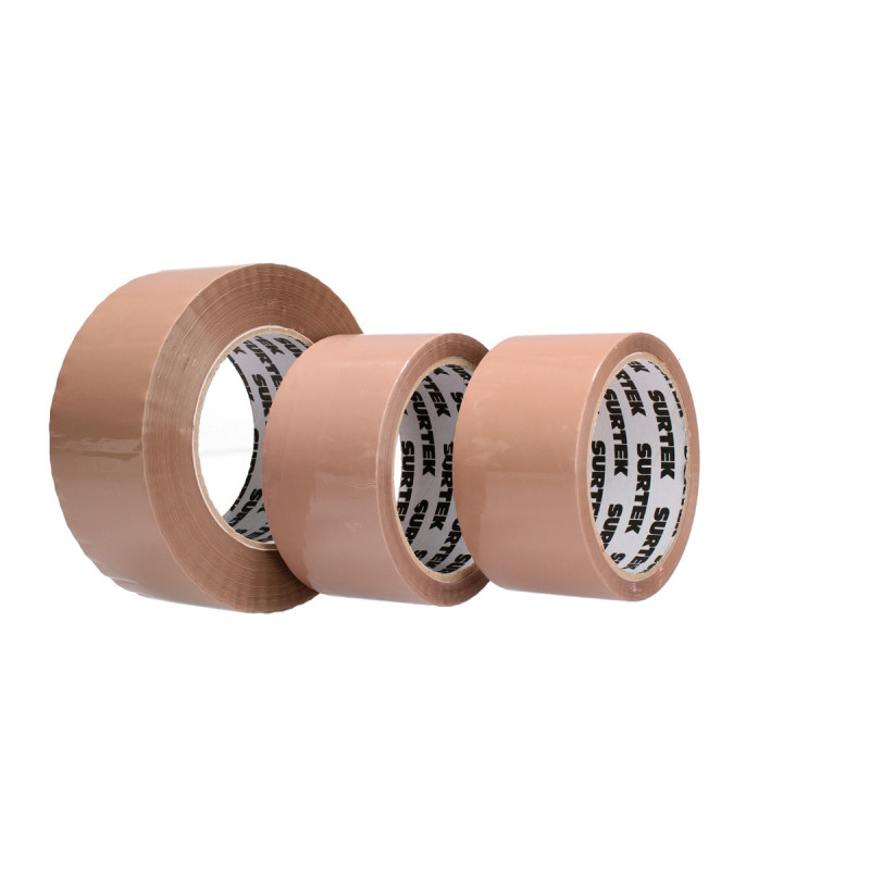 138038 SURTEK Cinta canela acrílico para empaque 2" x 150m Surtek | DIHERESA 138038 SURTEK Cinta canela acrílico para empaque 2" x 150m Surtek | DIHERESA
