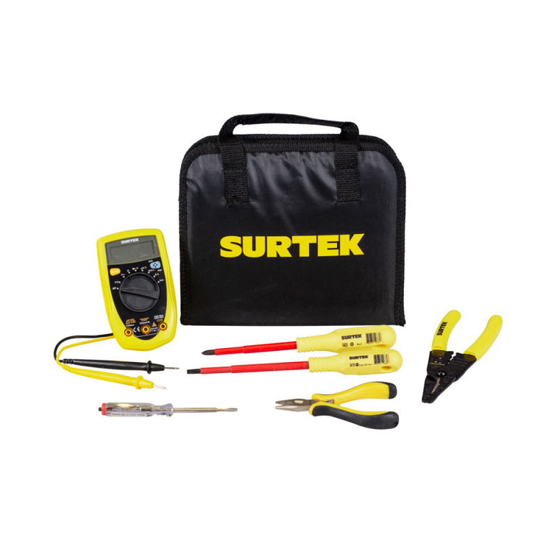 JE7 SURTEK JUEGO DE HERRAMIENTAS PARA ELECTRICISTA 7 PIEZAS | DIHERESA JE7 SURTEK JUEGO DE HERRAMIENTAS PARA ELECTRICISTA 7 PIEZAS | DIHERESA