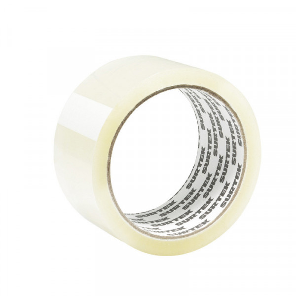 138020 SURTEK Cinta transparente hot melt para empaque 2" x 40m Surtek | DIHERESA