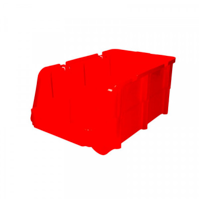 GAVR3 SURTEK Gaveta plástica roja 14-1/2" x 8-1/2" x 6-1/2" | DIHERESA