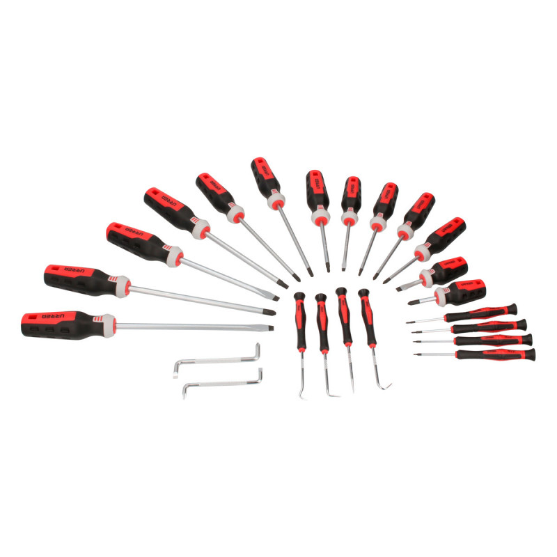 JDT25 Urrea Juego de destornilladores trimaterial 25pz JDT25 Urrea Juego de destornilladores trimaterial 25pz