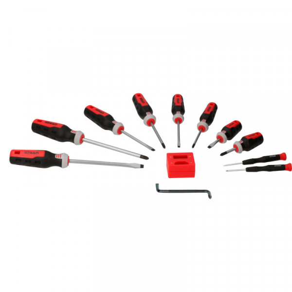 JDT12 Urrea Juego de destornilladores trimaterial 12pz