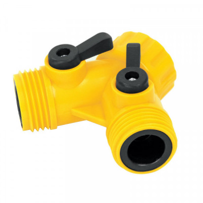 AD-2P Conector 'Y' plástico, entrada 3/4', Pretul TRUPER | DIHERESA